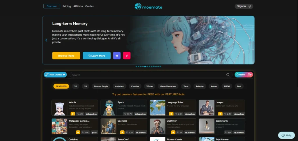 screenshot www.moemate.io 2024.01.07 12 54 12