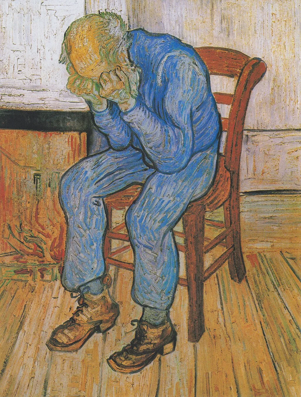 Van Gogh Trauernder alter Mann